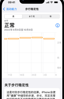 建平iPhone手机维修如何在iPhone开启'步行稳定性通知'