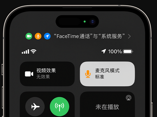 建平苹果授权维修网点分享iPhone在通话时让你的声音更清晰 