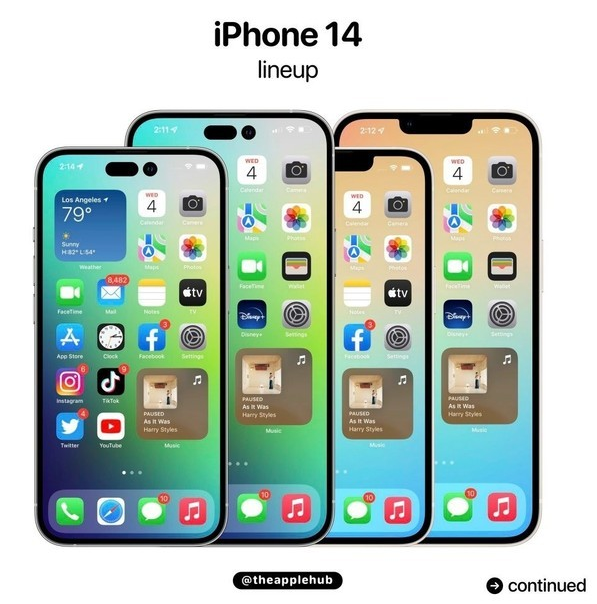 建平苹果14维修分享iPhone 14全家福 